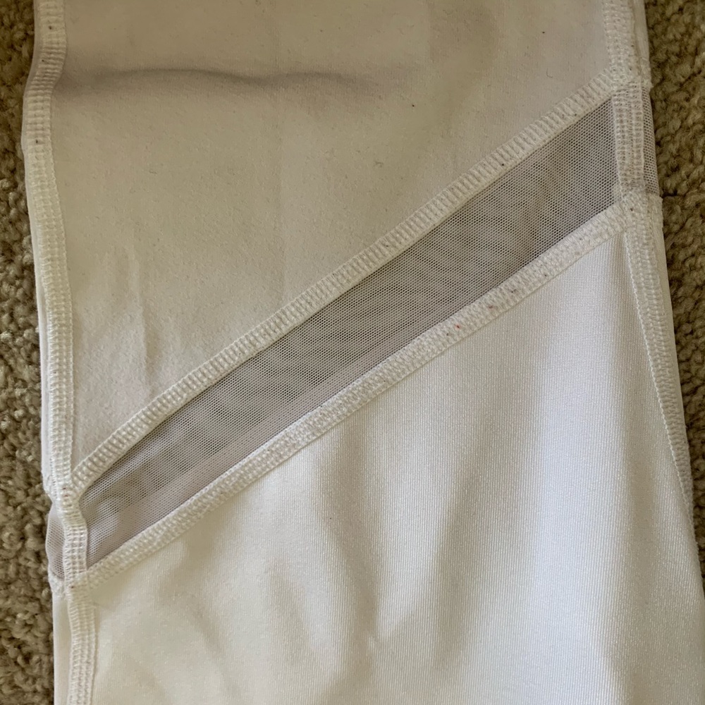 Alo White Sheila Leggings View 3